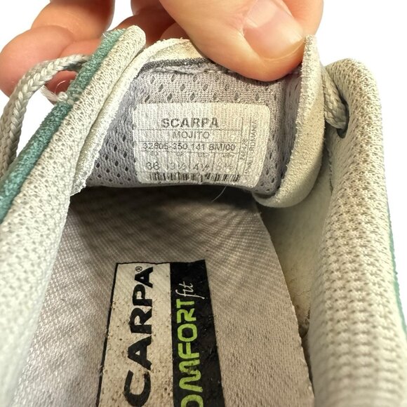 SCARPA Vibram Mojito Suede Hiking‎ Climbing Trail Running Shoes Women’s Size 5.5 - Picture 7 of 7